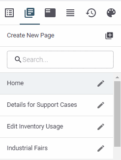 Main Menu - Pages